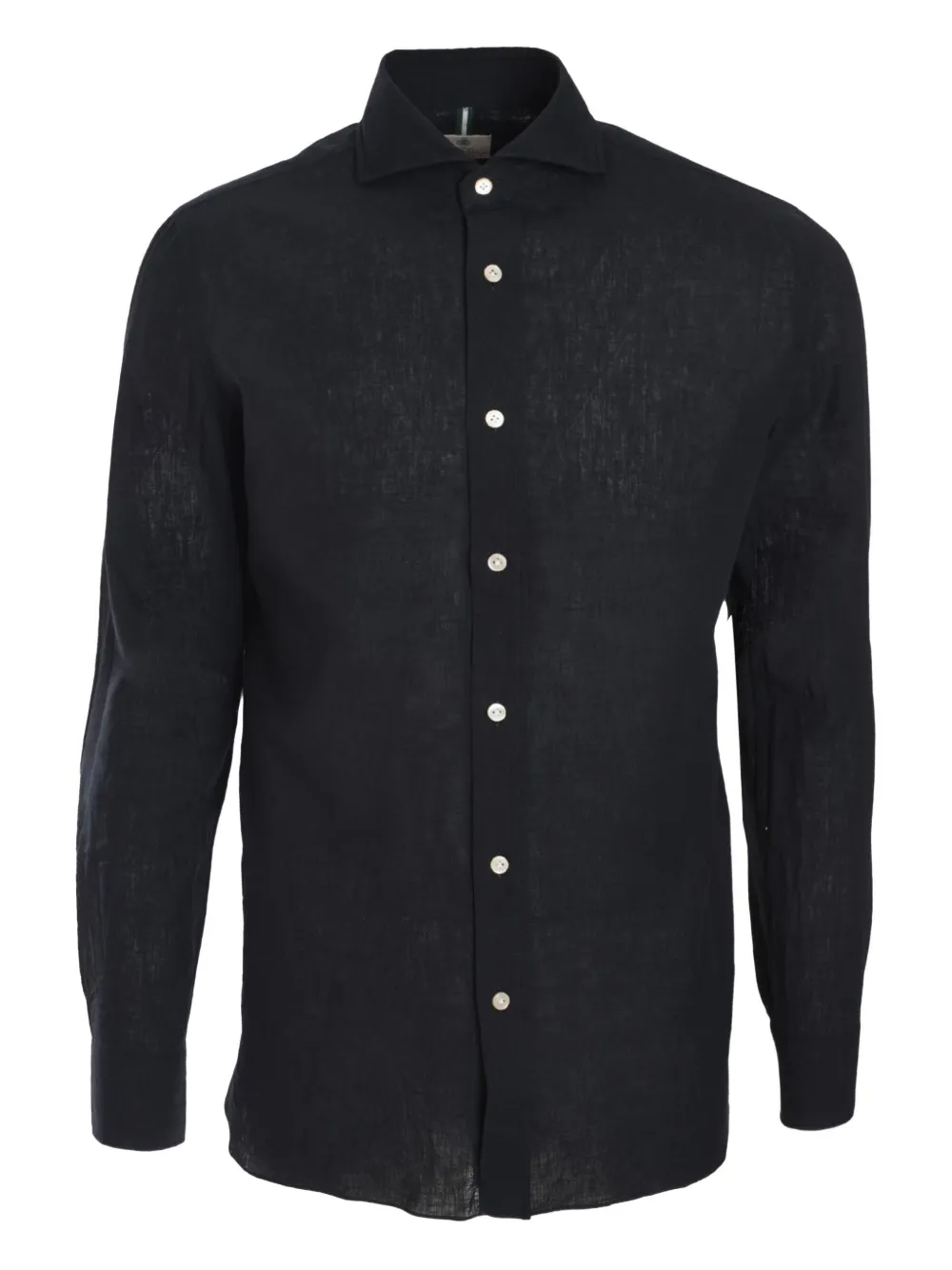 Рубашка со срезанным воротником Luigi Borrelli, черный
Рубашка со срезанным воротником Luigi Borrelli, черный