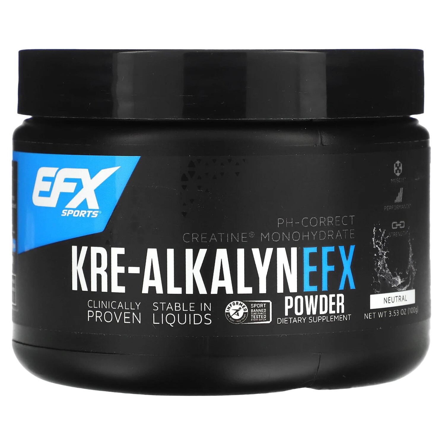 EFX Sports Порошок Kre-Alkalyn EFX натуральный вкус 100 г
EFX Sports Порошок Kre-Alkalyn EFX натуральный вкус 100 г