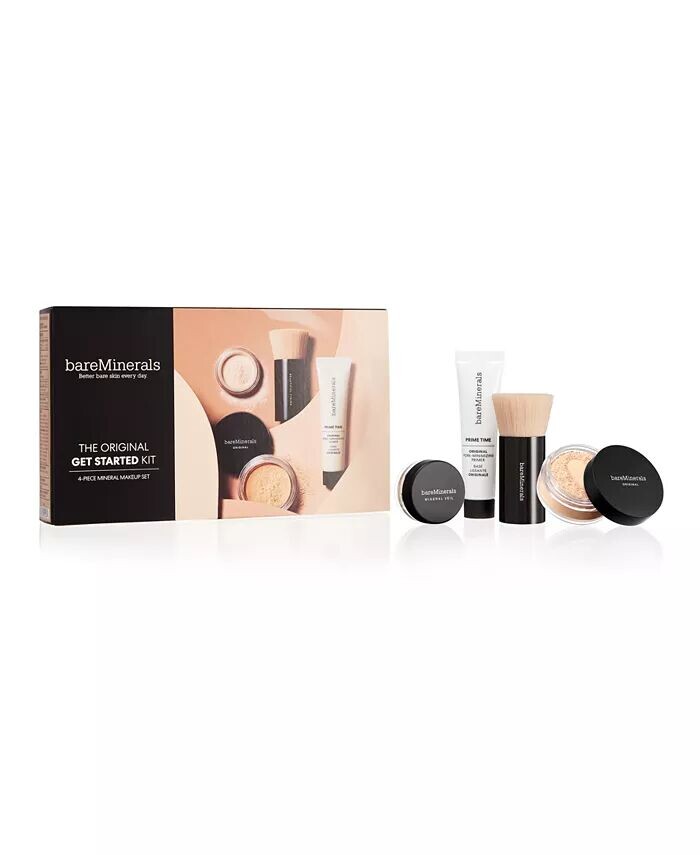 Оригинальный набор минеральной косметики для начала Bareminerals, цвет Golden Deep
Оригинальный набор минеральной косметики для начала Bareminerals, цвет Golden Deep