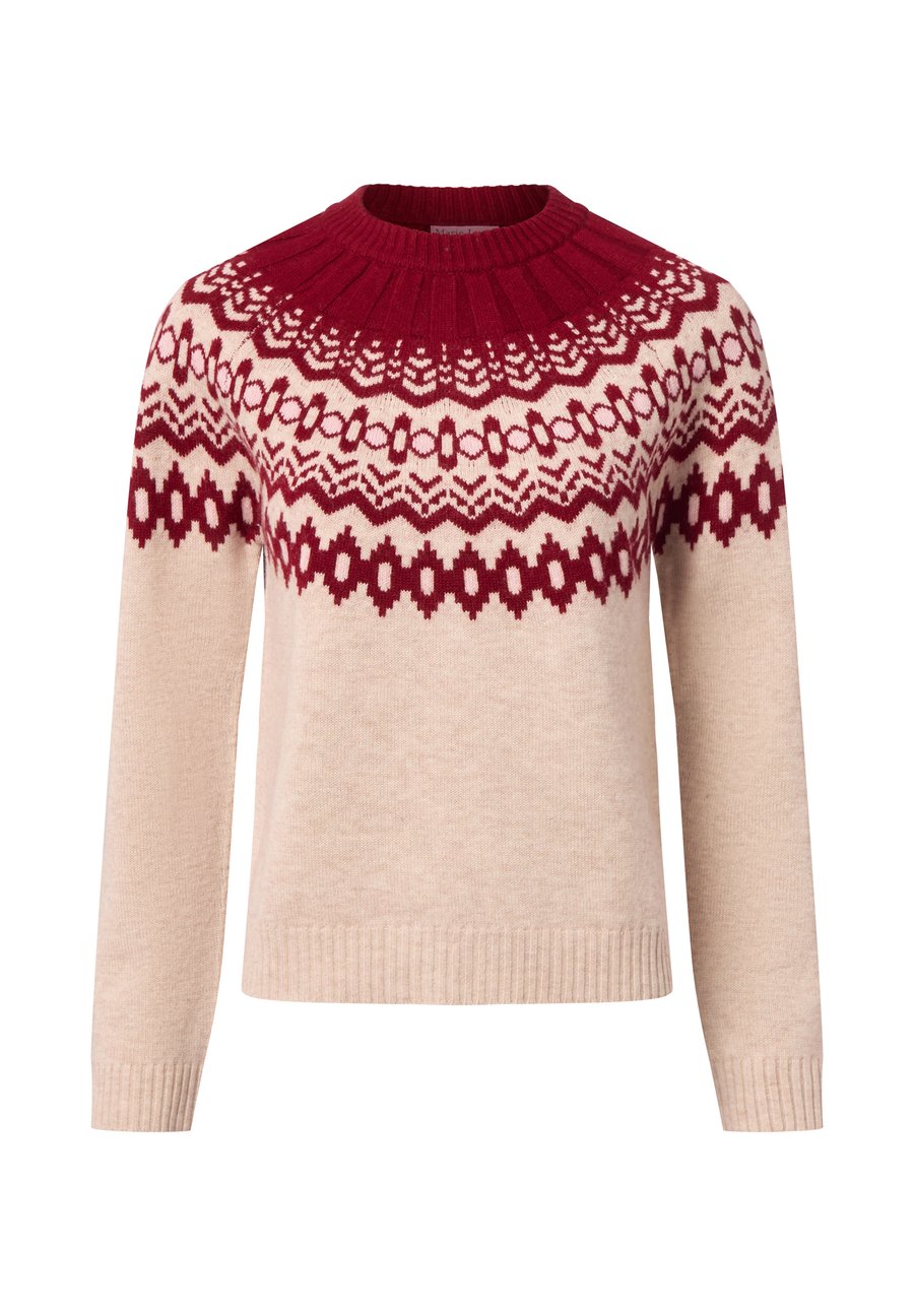 Джемпер Marie Lund Jumper, Ecru/Bordeaux/Beige
Джемпер Marie Lund Jumper, Ecru/Bordeaux/Beige