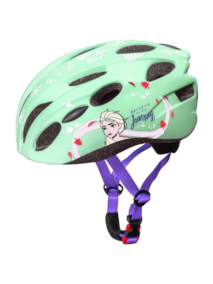 Disney Велосипедный шлем Frozen для девочек, размер 2, легкий, безопасный, размер M (52-56 см), зеленый
Disney Велосипедный шлем Frozen для девочек, размер 2, легкий, безопасный, размер M (52-56 см), зеленый