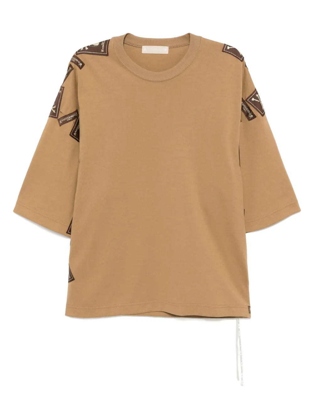 Футболка с вышитым логотипом Mastermind World, нейтральный
Футболка с вышитым логотипом Mastermind World, нейтральный
