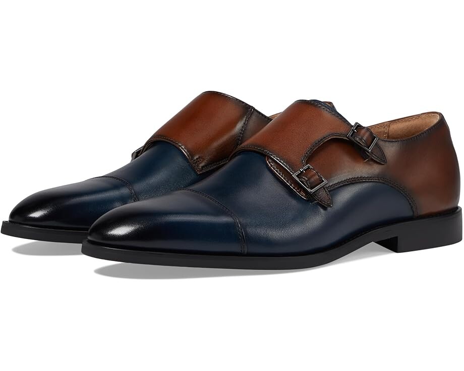 Оксфорды Stacy Adams Raythorne Cap Toe Double Monk, цвет Navy/Brown
Оксфорды Stacy Adams Raythorne Cap Toe Double Monk, цвет Navy/Brown