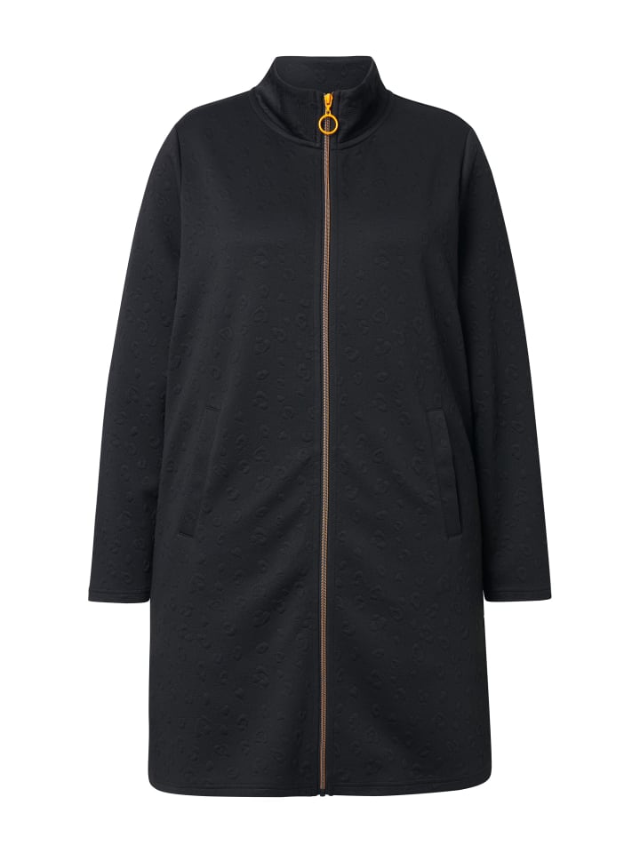 Толстовка Ulla Popken, черный 
Толстовка Ulla Popken, черный