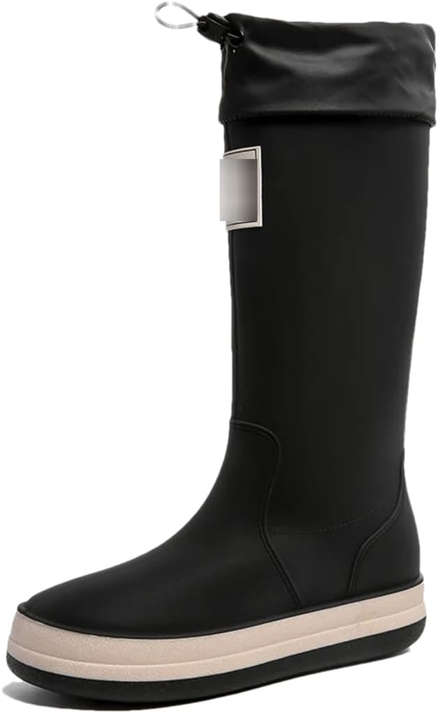 Летние высокие резиновые сапоги Wjnvfioo для мужчин и женщин, для пар, наружные, противоскользящие, водонепроницаемые, для мойки автомобилей и работы под дождем, черный
Летние высокие резиновые сапоги Wjnvfioo для мужчин и женщин, для пар, наружные, противоскользящие, водонепроницаемые, для мойки автомобилей и работы под дождем, черный