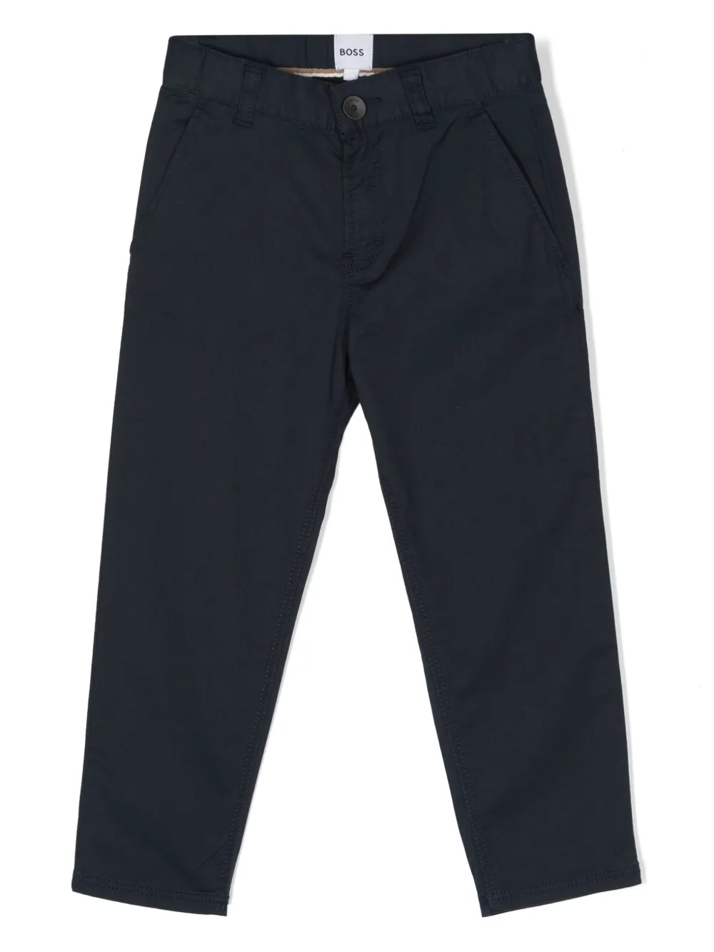 Твиловые брюки прямого кроя BOSS Kidswear, синий
Твиловые брюки прямого кроя BOSS Kidswear, синий