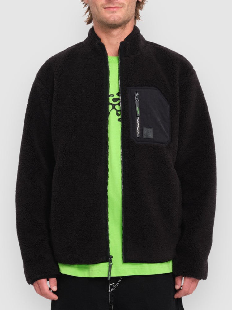 Толстовка Volcom Muzzer Fuzzar Sweatjacke, black
Толстовка Volcom Muzzer Fuzzar Sweatjacke, black