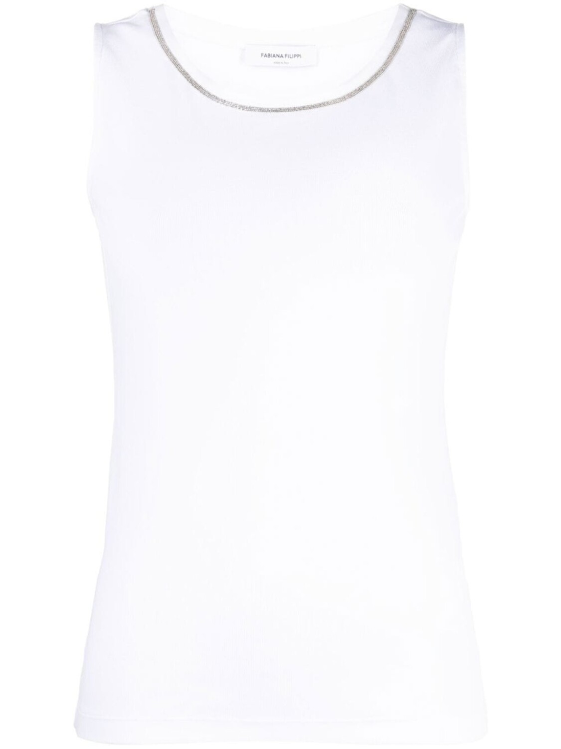 Fabiana Filippi топ с цепочкой, белый
Fabiana Filippi топ с цепочкой, белый