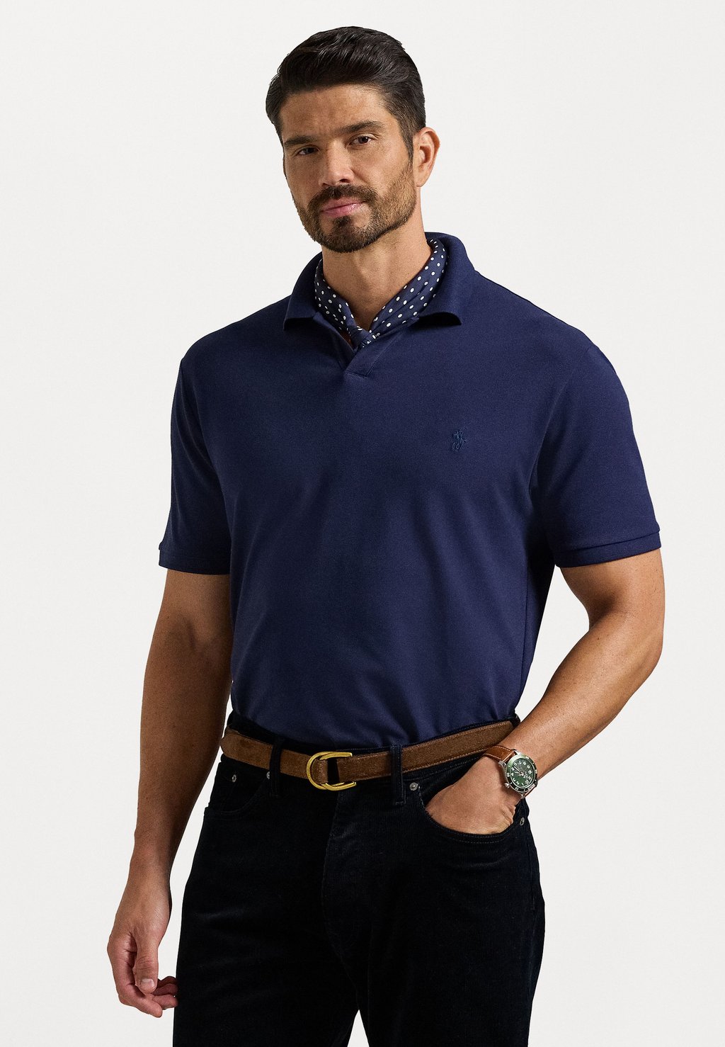 Рубашка поло STRETCH MESH POLO SHIRT Polo Ralph Lauren Big & Tall, темно-синий
Рубашка поло STRETCH MESH POLO SHIRT Polo Ralph Lauren Big & Tall, темно-синий