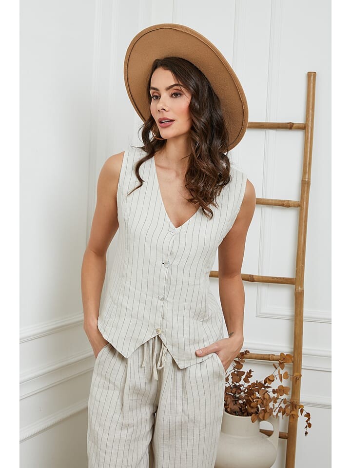 Жилет La Compagnie Du Lin Leinen-Weste, кремовый, Бежевый, Жилет La Compagnie Du Lin Leinen-Weste, кремовый
Жилет La Compagnie Du Lin Leinen-Weste, кремовый, Бежевый, Жилет La Compagnie Du Lin Leinen-Weste, кремовый