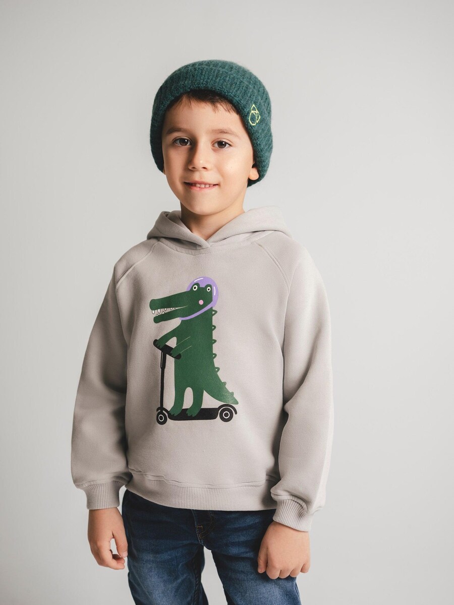 Толстовка SATURNDAY Krokodil Scooter, серый
Толстовка SATURNDAY Krokodil Scooter, серый