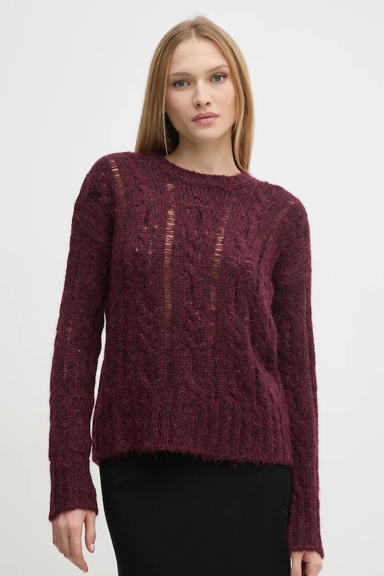 Свитер с добавлением шерсти Sisley, бордовый
Свитер с добавлением шерсти Sisley, бордовый