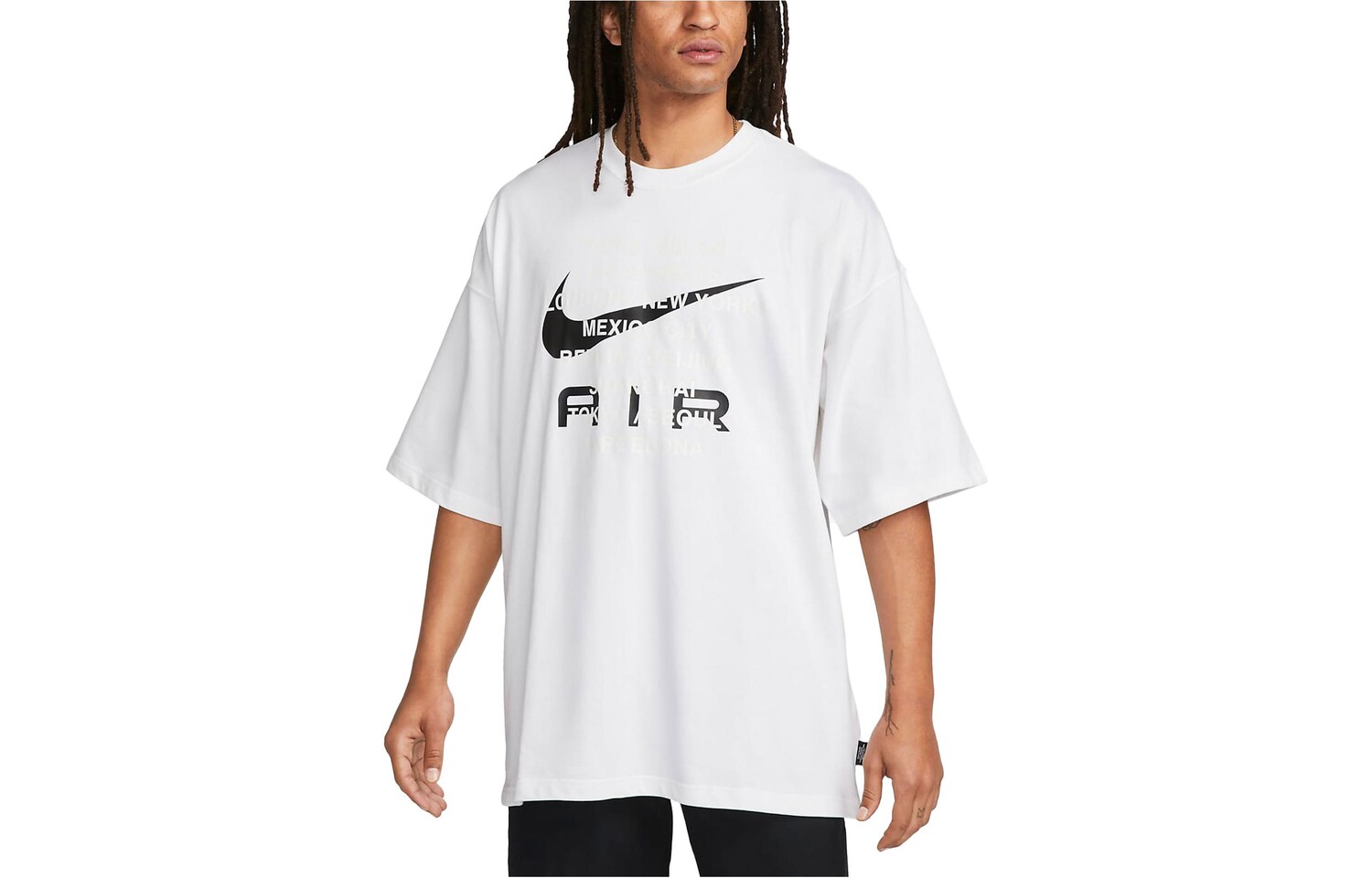 Футболка мужская белая Nike, белый
Футболка мужская белая Nike, белый