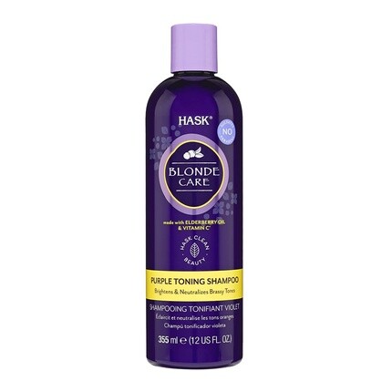 Blonde Care Violet Тонизирующий шампунь 355мл, Hask
Blonde Care Violet Тонизирующий шампунь 355мл, Hask