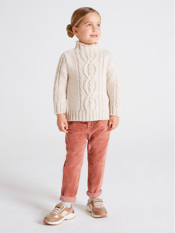 Тканевые брюки стандартного кроя Mayoral, розовый
Тканевые брюки стандартного кроя Mayoral, розовый