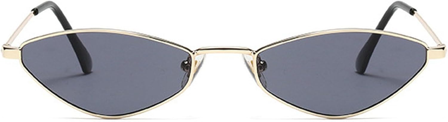Сексуальные солнцезащитные очки «кошачий глаз» для женщин, 2024 год, роскошные винтажные маленькие овальные солнцезащитные очки в панк-стиле с металлической оправой для женщин, ретро-очки mincl, Gold Gray
Сексуальные солнцезащитные очки «кошачий глаз» для женщин, 2024 год, роскошные винтажные маленькие овальные солнцезащитные очки в панк-стиле с металлической оправой для женщин, ретро-очки mincl, Gold Gray