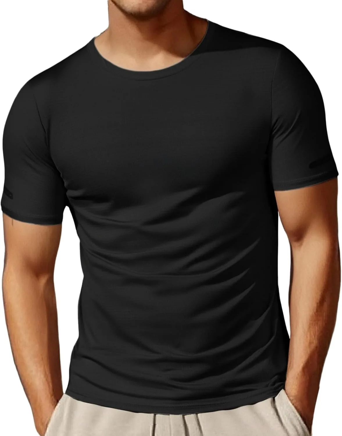 Мужская футболка для тренировок с коротким рукавом Wicking Athletic Performance
Мужская футболка для тренировок с коротким рукавом Wicking Athletic Performance