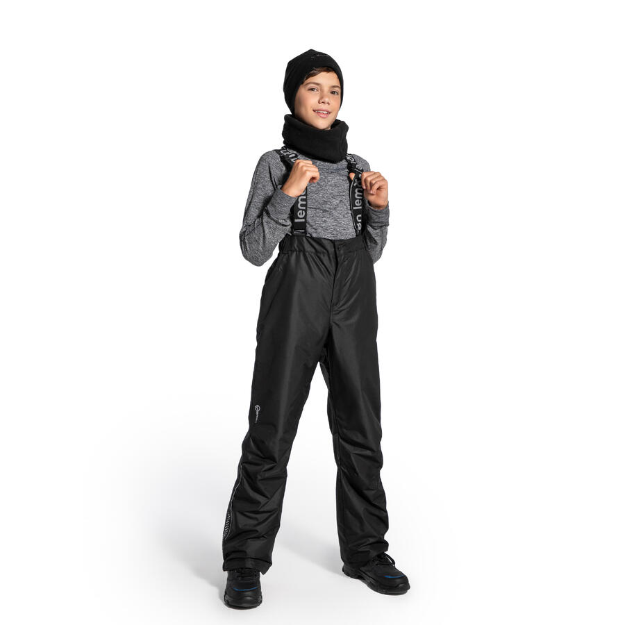 LEMON EXPLORE Детские горнолыжные брюки на подтяжках, теплые, ZL4, черные
LEMON EXPLORE Детские горнолыжные брюки на подтяжках, теплые, ZL4, черные