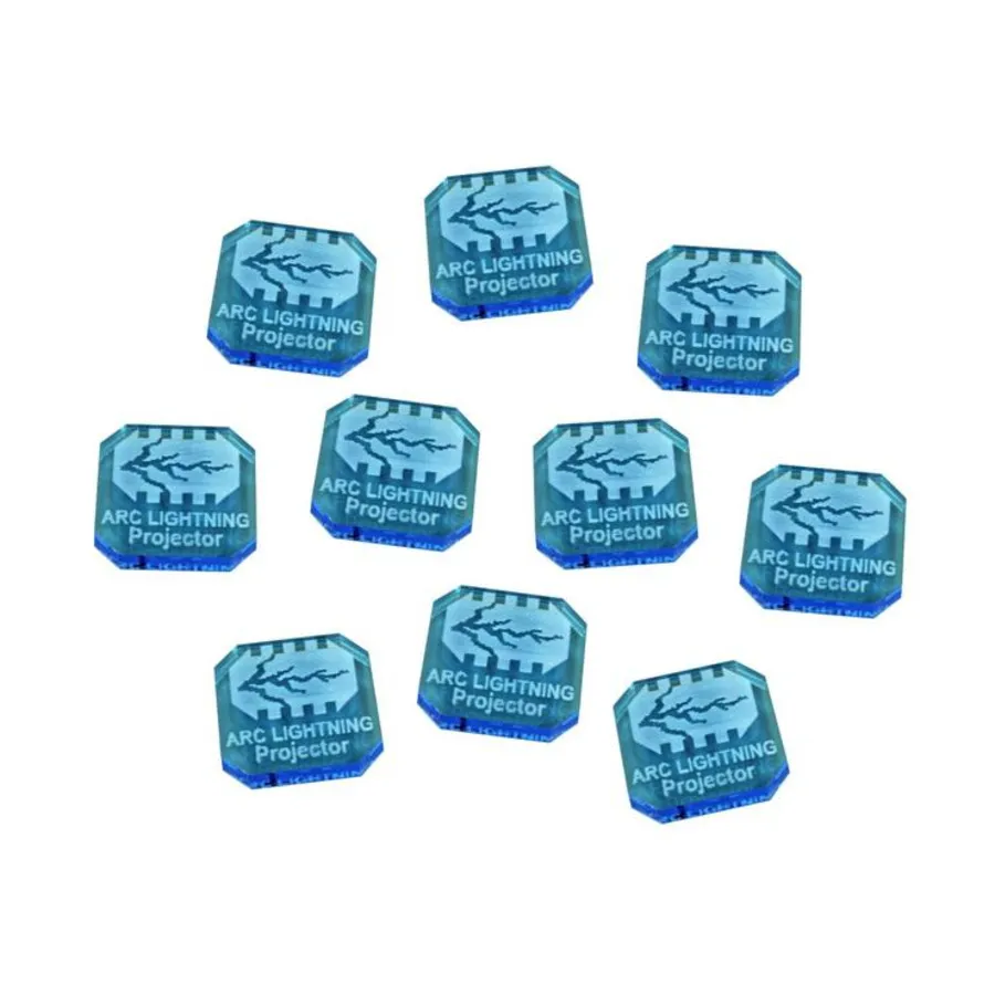 Жетоны патронов для проектора дуговых молний Gaslands — полупрозрачные синие, Token Sets - Gaslands (Litko Aerosystems)
Жетоны патронов для проектора дуговых молний Gaslands — полупрозрачные синие, Token Sets - Gaslands (Litko Aerosystems)
