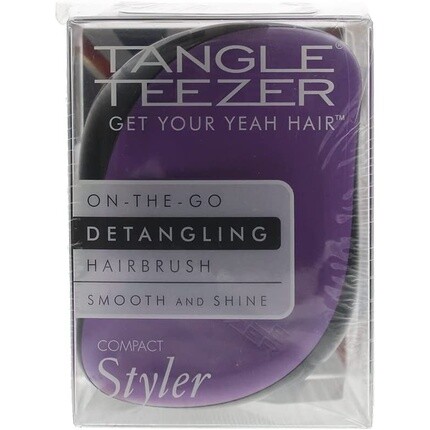 Компактная расческа Styler Black Violet, Tangle Teezer
Компактная расческа Styler Black Violet, Tangle Teezer