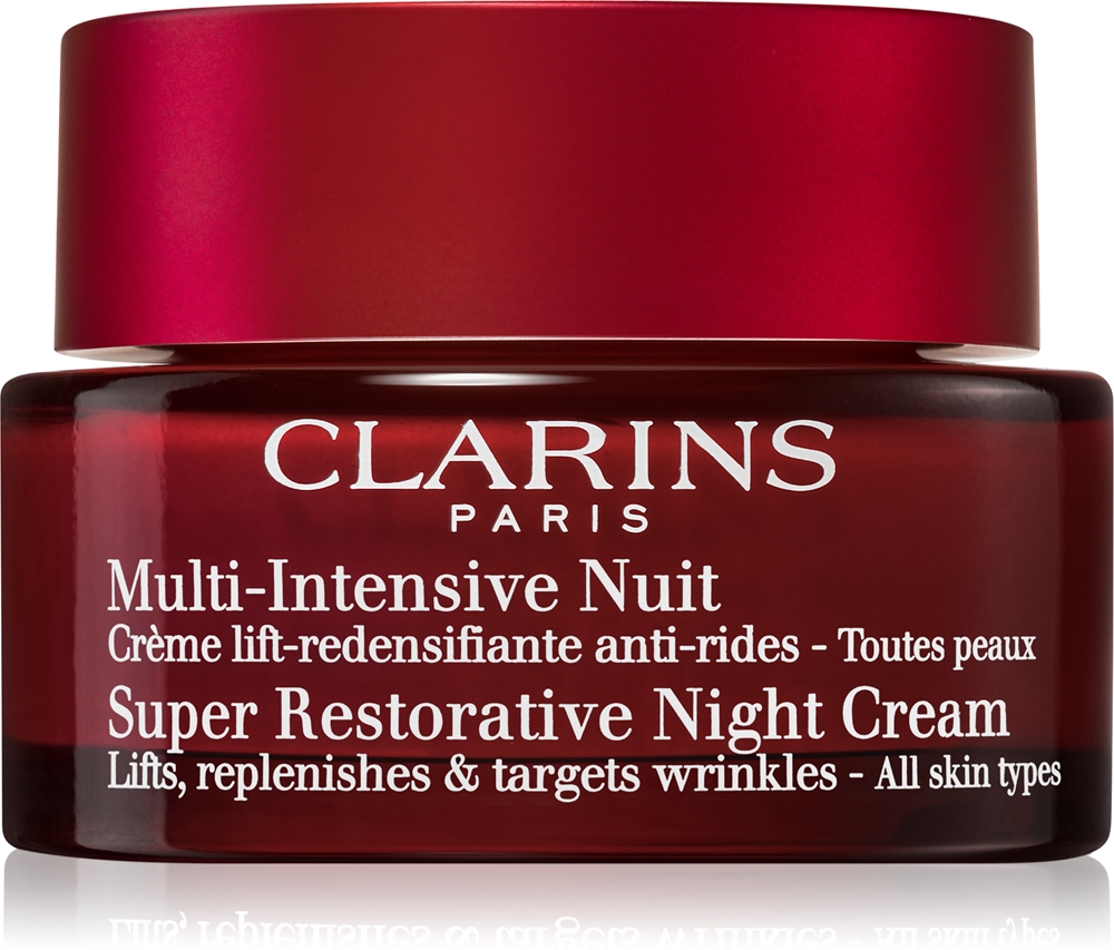 Супервосстанавливающий ночной крем для всех типов кожи Clarins, 50 мл
Супервосстанавливающий ночной крем для всех типов кожи Clarins, 50 мл