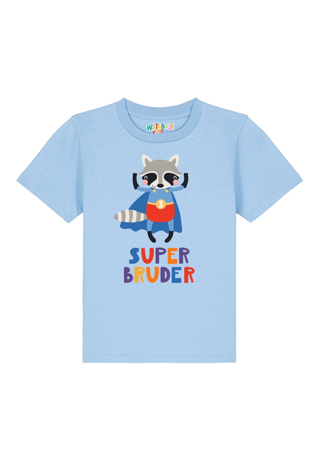 Футболка с принтом WASCHBÄR SUPERBRUDER Watapparel, цвет blue soul
Футболка с принтом WASCHBÄR SUPERBRUDER Watapparel, цвет blue soul