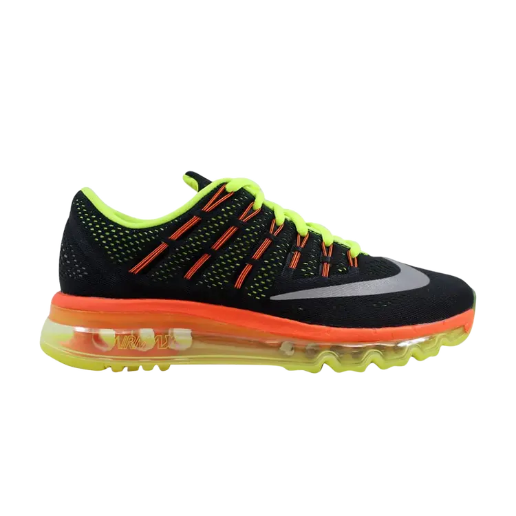 Кроссовки Nike Air Max 2016 GS 'Black Volt Orange', черный
Кроссовки Nike Air Max 2016 GS 'Black Volt Orange', черный