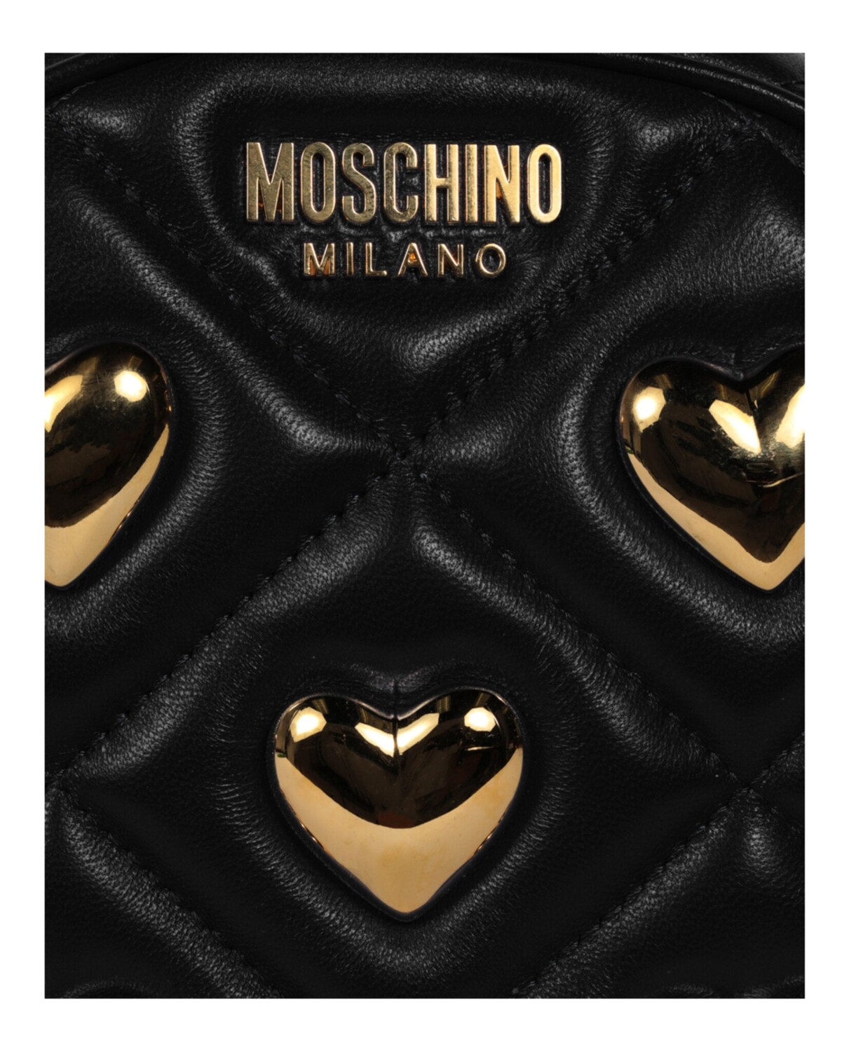 Стеганая сумка через плечо с заклепками в форме сердца Moschino, цвет Fantasy Print Black
Стеганая сумка через плечо с заклепками в форме сердца Moschino, цвет Fantasy Print Black