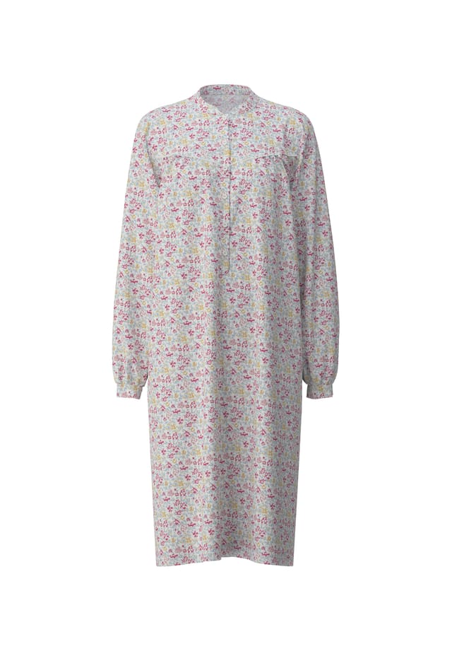 Ночная рубашка с длинными рукавами и воротником-стойкой длина 110 см мягкий хлопок. Calida, цвет blush flower
Ночная рубашка с длинными рукавами и воротником-стойкой длина 110 см мягкий хлопок. Calida, цвет blush flower