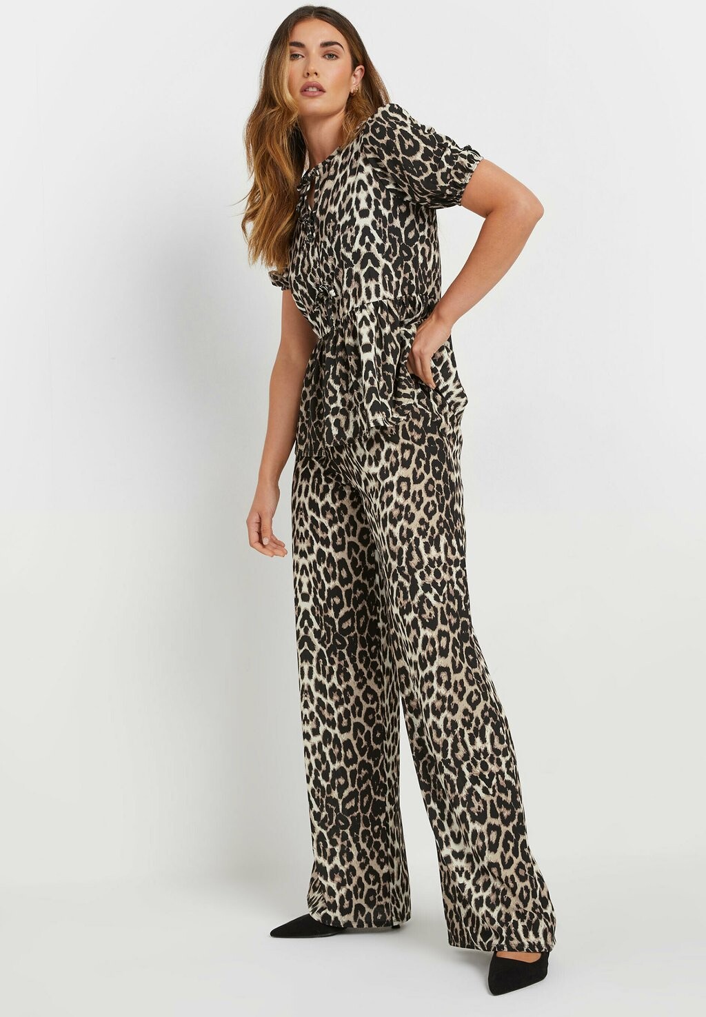 Брюки TALL LEOPARD PRINT WIDE LEG Long Tall Sally, коричневый
Брюки TALL LEOPARD PRINT WIDE LEG Long Tall Sally, коричневый