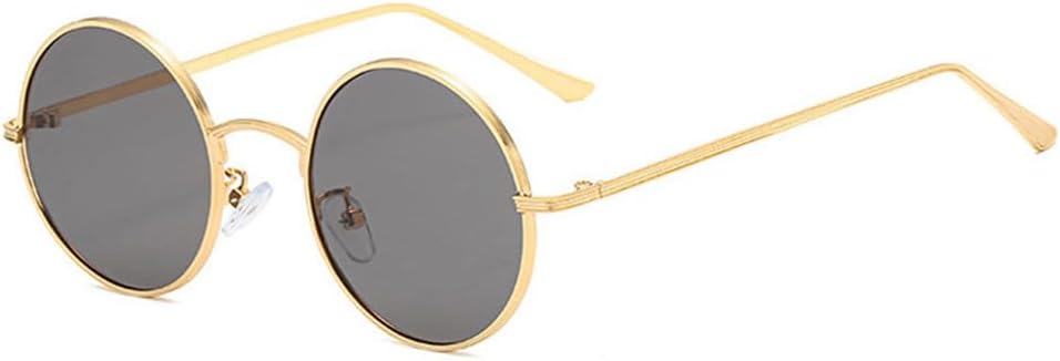 Классические мужские круглые солнцезащитные очки, женские очки с металлической оправой и защитой от УФ-излучения UV400. Модные очки для мужчин и женщин LOVQZAOF, Gold-grey
Классические мужские круглые солнцезащитные очки, женские очки с металлической оправой и защитой от УФ-излучения UV400. Модные очки для мужчин и женщин LOVQZAOF, Gold-grey