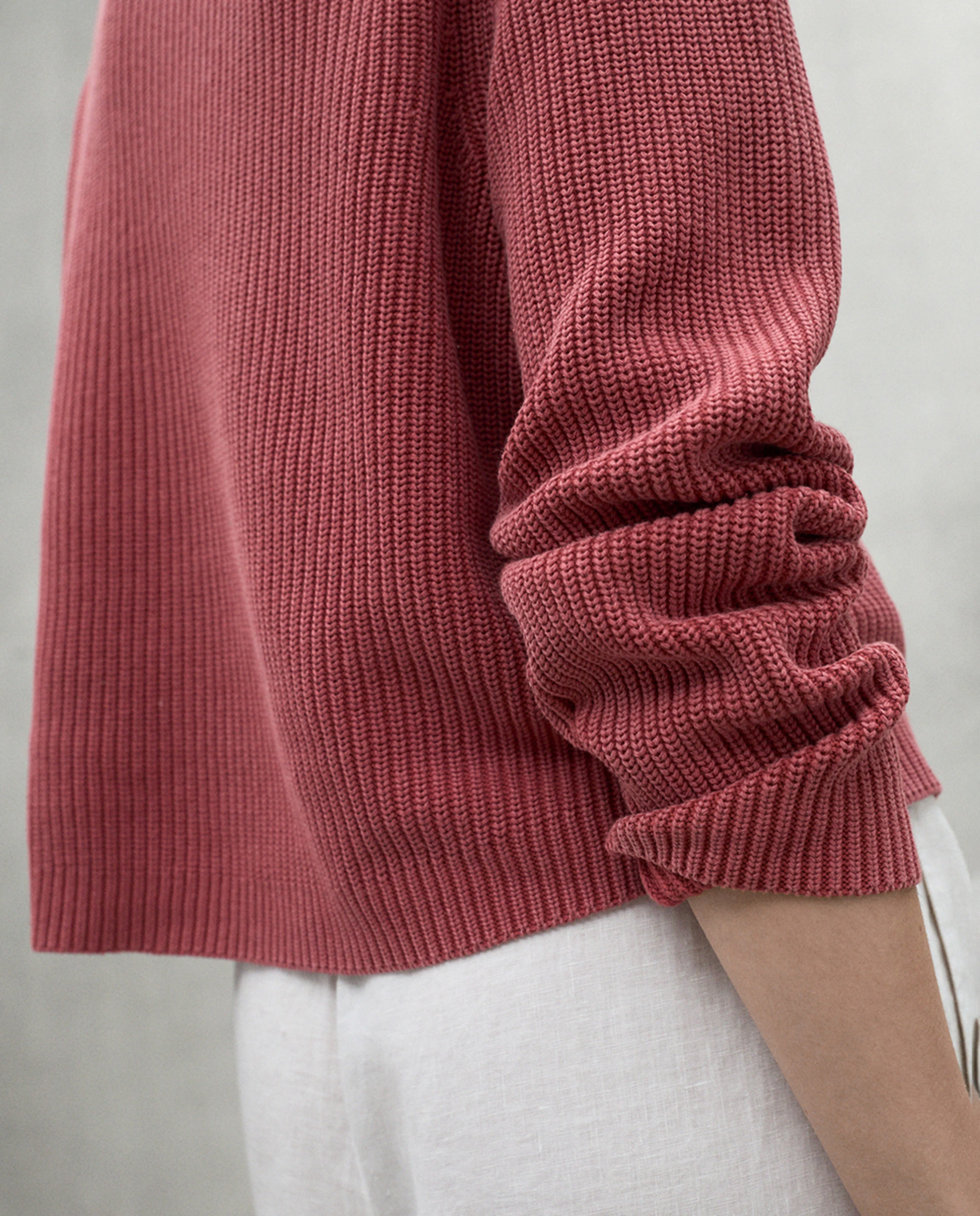 Женский джемпер из трикотажа с круглым вырезом, классический крой Ecoalf, гранатовый
Женский джемпер из трикотажа с круглым вырезом, классический крой Ecoalf, гранатовый