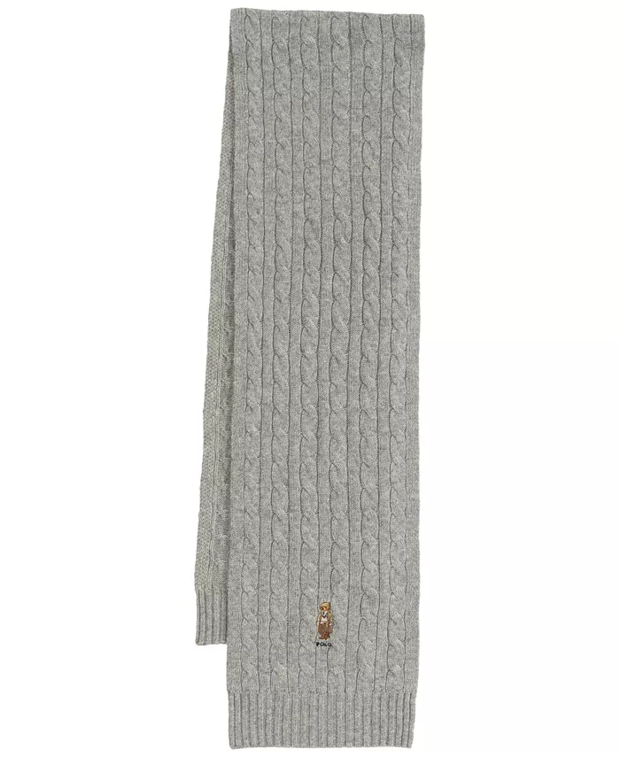 Шарф Polo Ralph Lauren, серый
Шарф Polo Ralph Lauren, серый