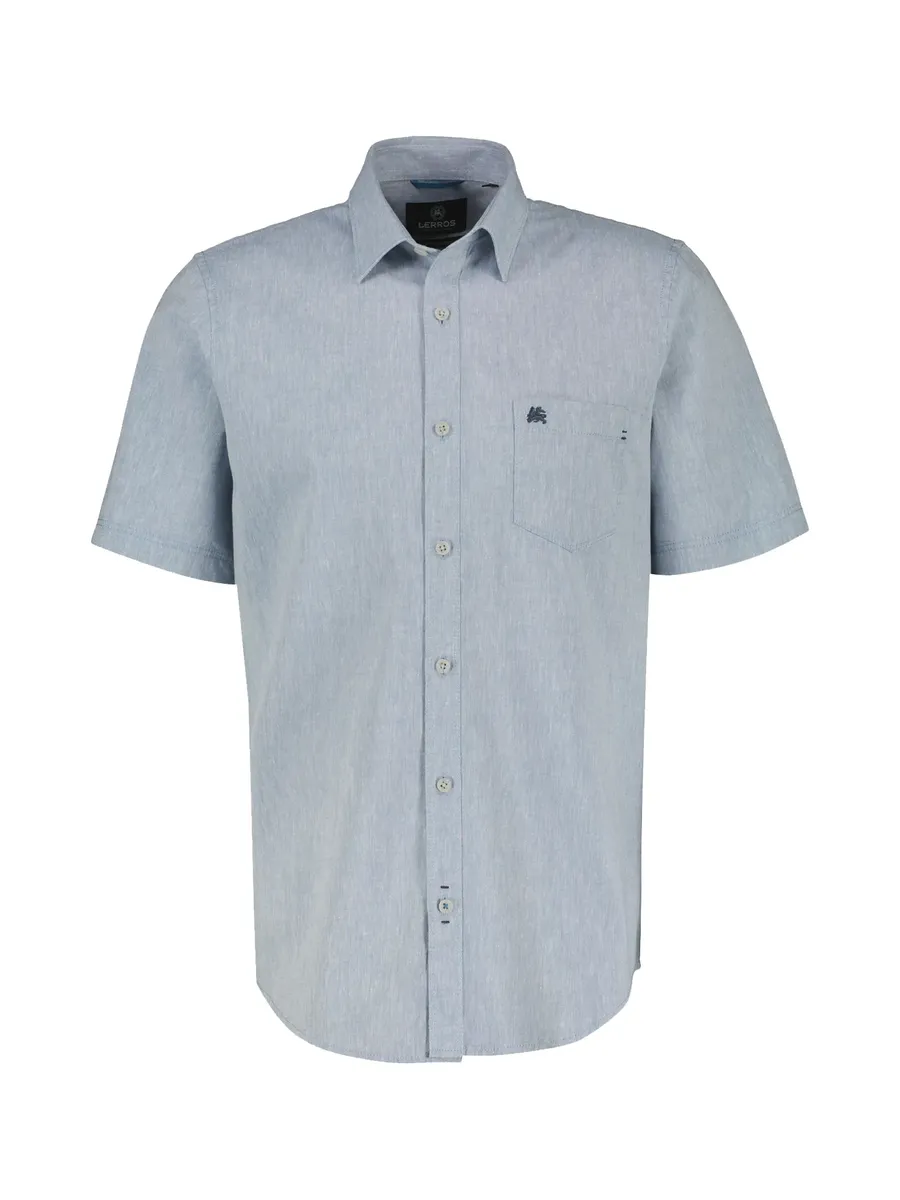 Льняная рубашка LERROS "Повседневная рубашка из хлопка и льна LERROS, однотонная ", синий
Льняная рубашка LERROS "Повседневная рубашка из хлопка и льна LERROS, однотонная ", синий