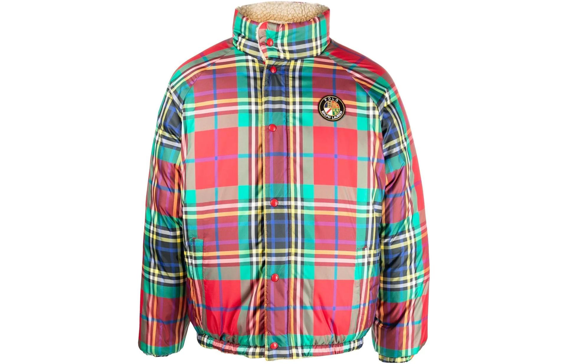 Polo Ralph Lauren Мужская разноцветная пуховая куртка, Multicolor 
Polo Ralph Lauren Мужская разноцветная пуховая куртка, Multicolor