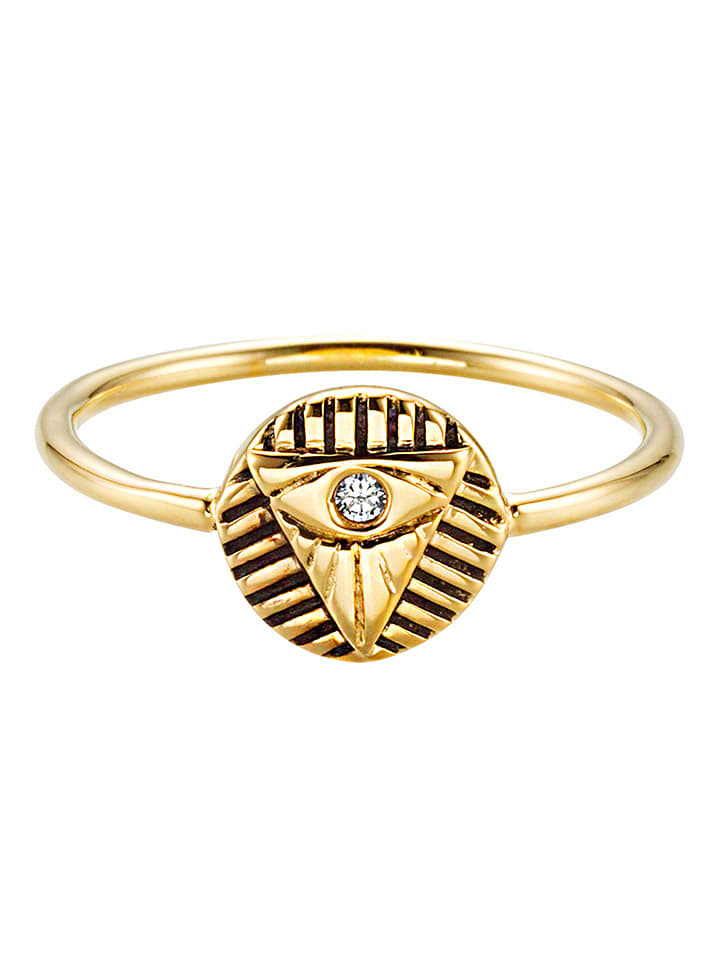 Позолоченное кольцо с драгоценным камнем Caï
Позолоченное кольцо с драгоценным камнем Caï