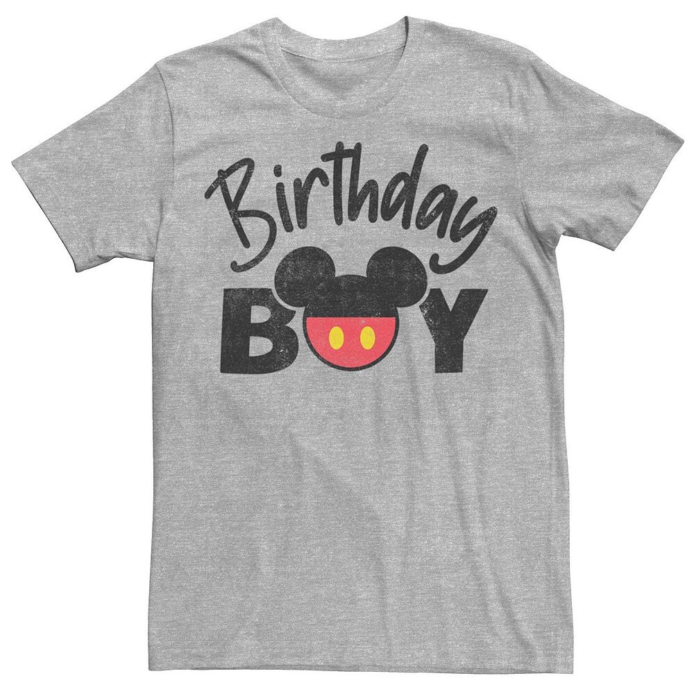 Мужская футболка Disney's Mickey & Friends с Микки на день рождения для мальчика Licensed Character, цвет Athletic Heather
Мужская футболка Disney's Mickey & Friends с Микки на день рождения для мальчика Licensed Character, цвет Athletic Heather