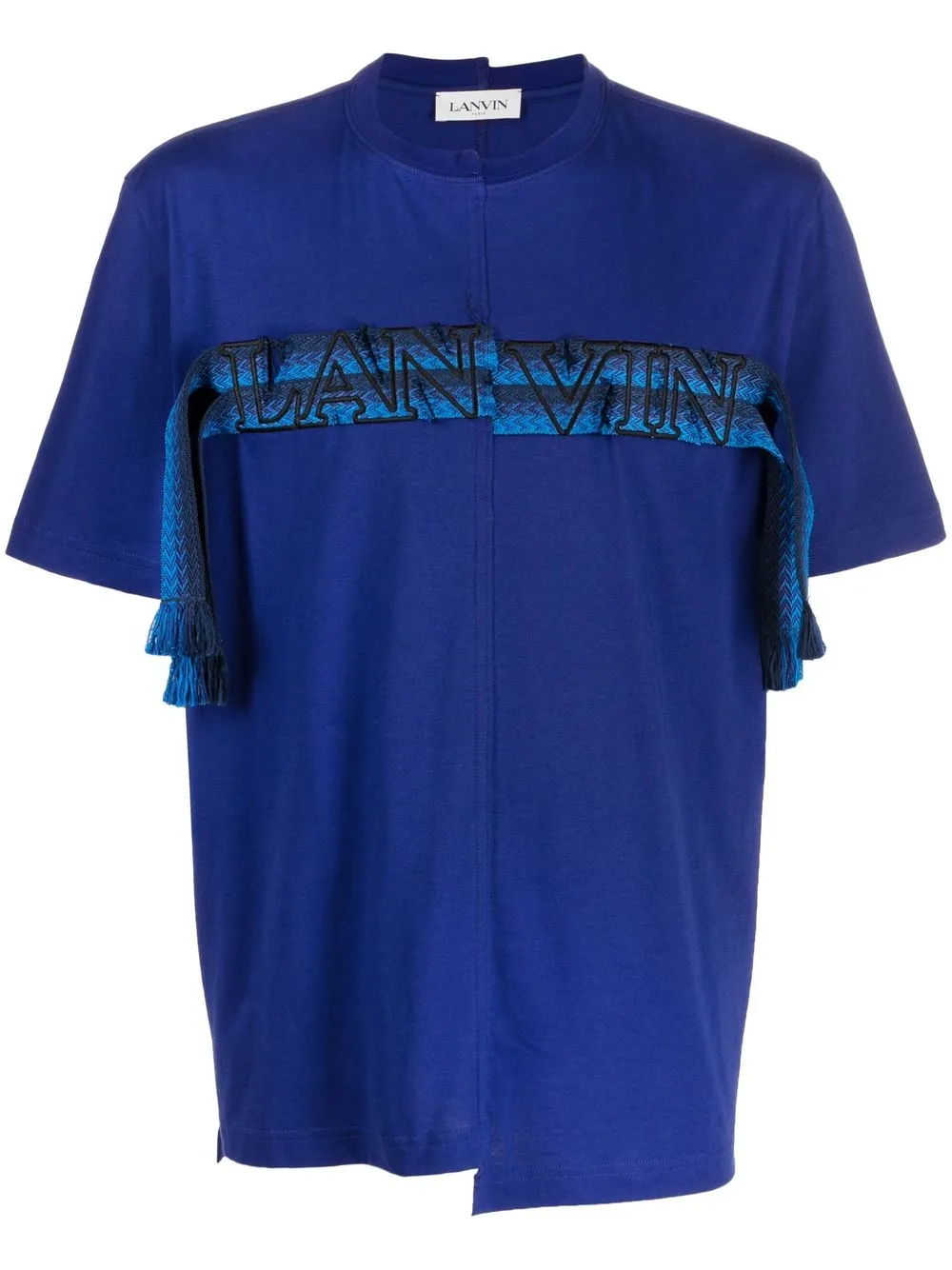 Футболка с вышитым логотипом Lanvin, синий
Футболка с вышитым логотипом Lanvin, синий