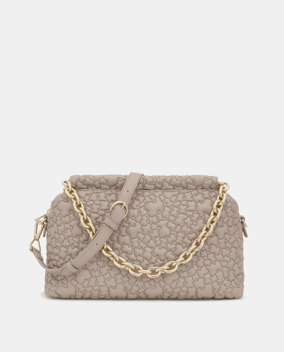 Средняя сумка на молнии с двумя ручками Tous, серо-коричневый
Средняя сумка на молнии с двумя ручками Tous, серо-коричневый