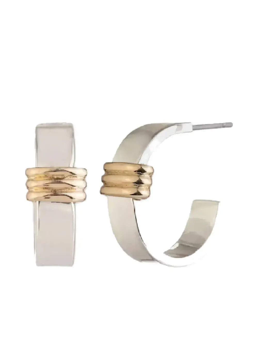 Серьги-каффы с ребристой отделкой Lauren Ralph Lauren, серебристый
Серьги-каффы с ребристой отделкой Lauren Ralph Lauren, серебристый