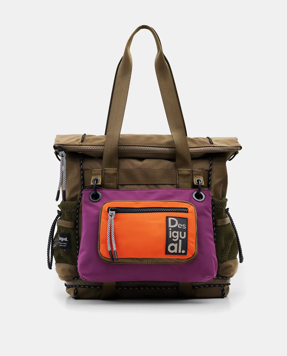 Многопозиционный рюкзак Voyager XL на молнии Desigual, цвет Kaki
Многопозиционный рюкзак Voyager XL на молнии Desigual, цвет Kaki