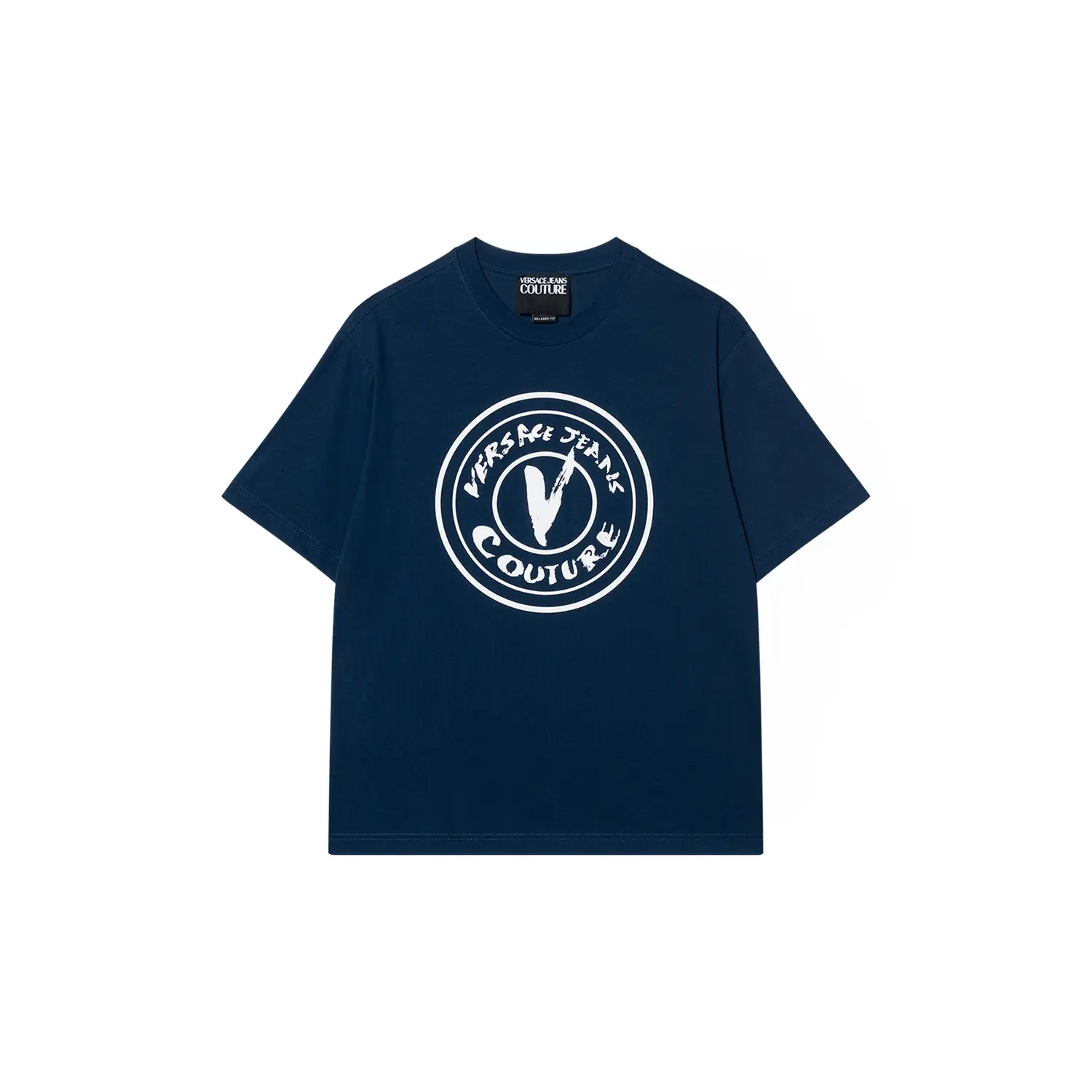 Футболка с принтом логотипа VERSACE JEANS COUTURE, темно-синий
Футболка с принтом логотипа VERSACE JEANS COUTURE, темно-синий