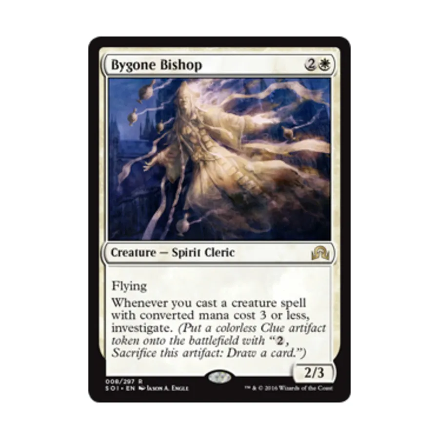 CCG Ушедший епископ (клавиша R), MTG - Shadows Over Innistrad
CCG Ушедший епископ (клавиша R), MTG - Shadows Over Innistrad