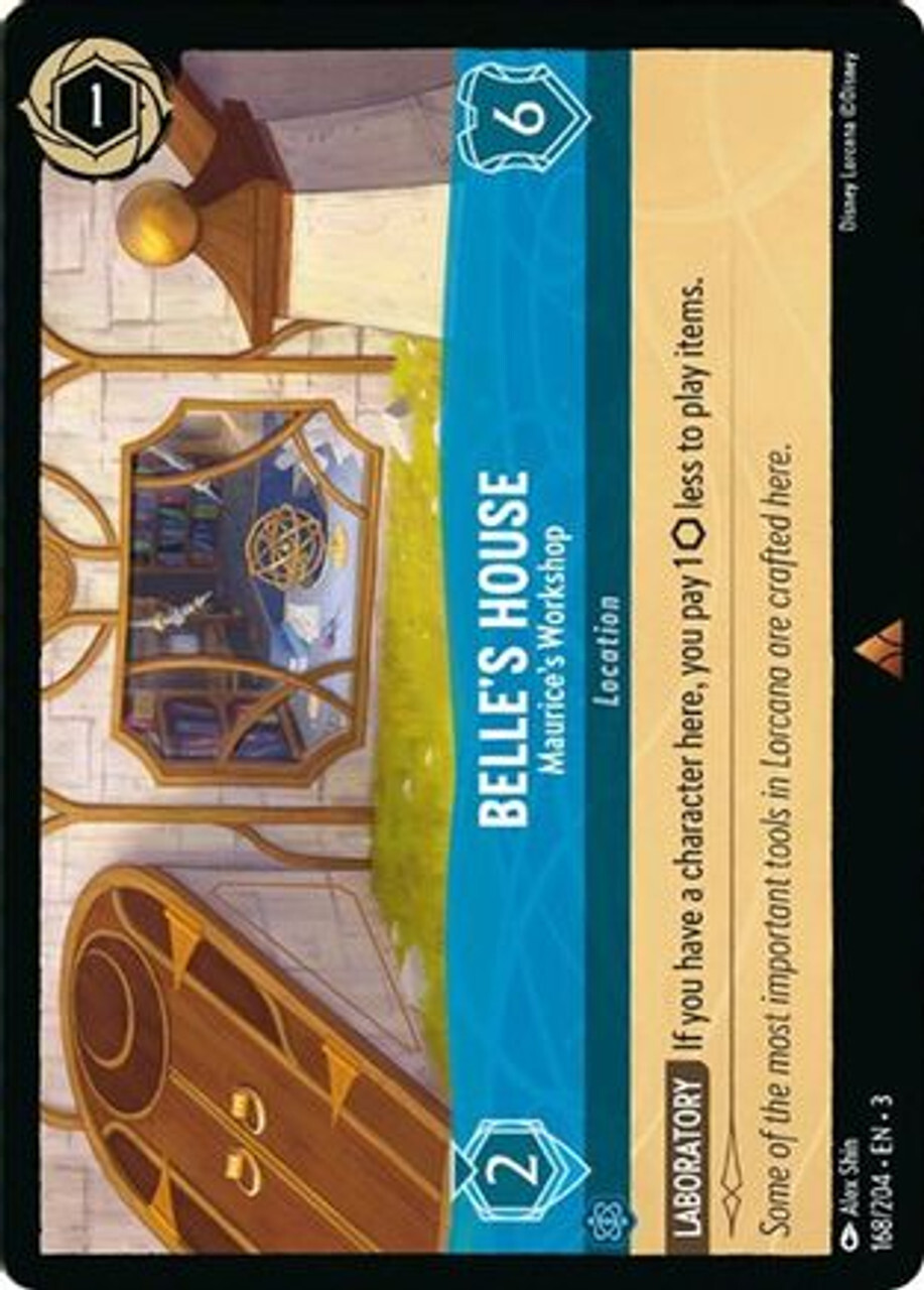 Карточная игра Belle's House - Maurice's Workshop (168/204) - Into the Inklands
Карточная игра Belle's House - Maurice's Workshop (168/204) - Into the Inklands
