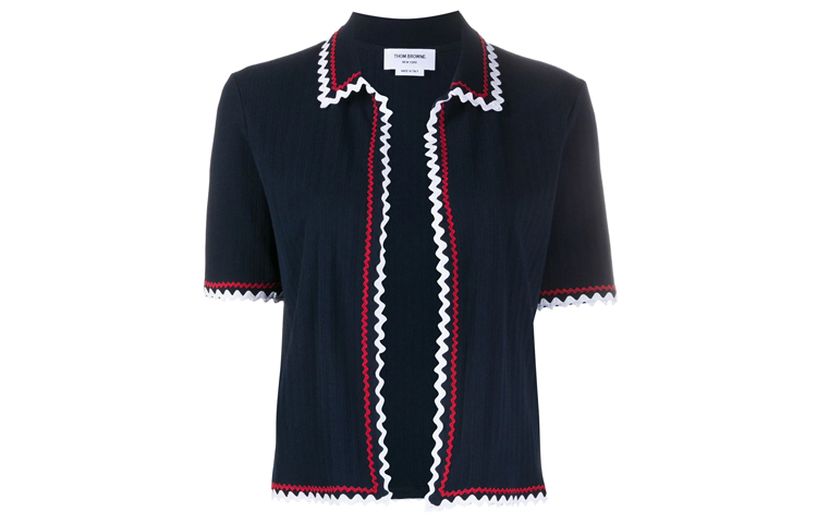 THOM BROWNE Топ женский морской синий
THOM BROWNE Топ женский морской синий