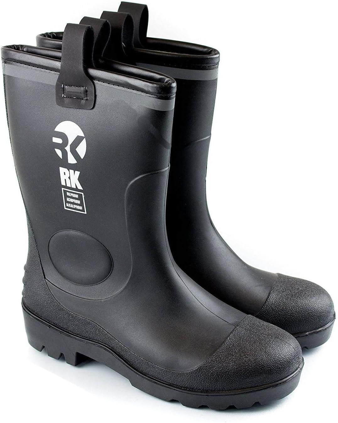 Мужские защитные водонепроницаемые утепленные ботинки Troy Safety с резиновой подошвой для дождя и снега Rk Safety, черный
Мужские защитные водонепроницаемые утепленные ботинки Troy Safety с резиновой подошвой для дождя и снега Rk Safety, черный