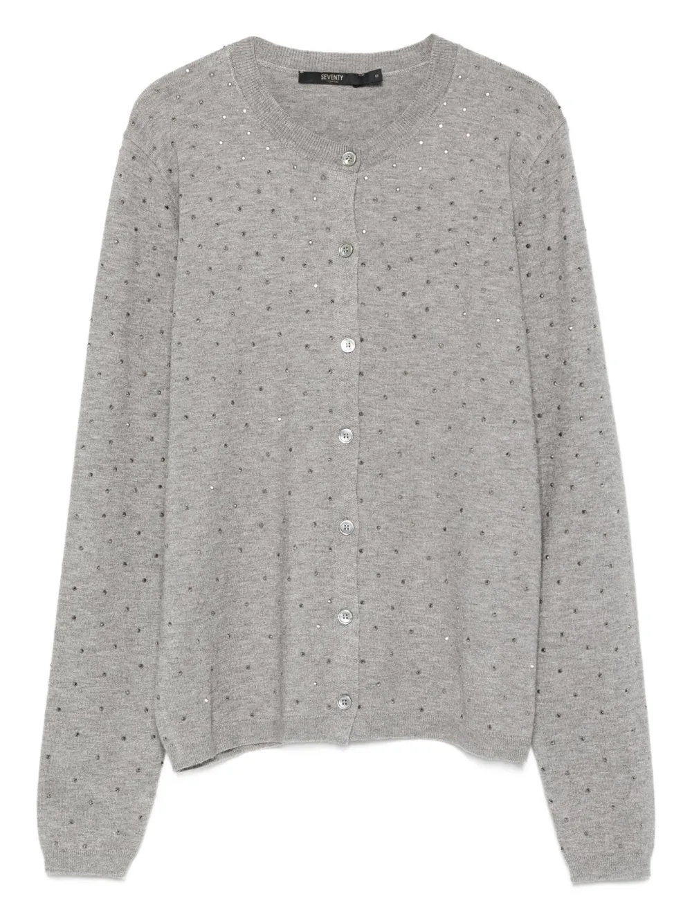 Кардиган с декоративными пуговицами Seventy, серый
Кардиган с декоративными пуговицами Seventy, серый
