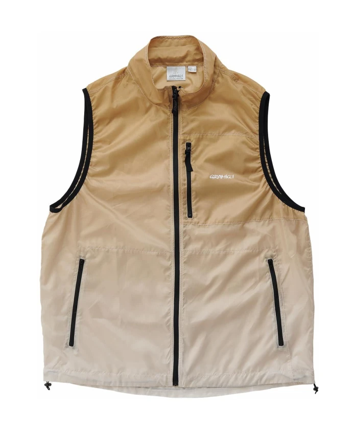 Легкий жилет из рипстопа с градиентным рисунком Gramicci, желтый
Легкий жилет из рипстопа с градиентным рисунком Gramicci, желтый