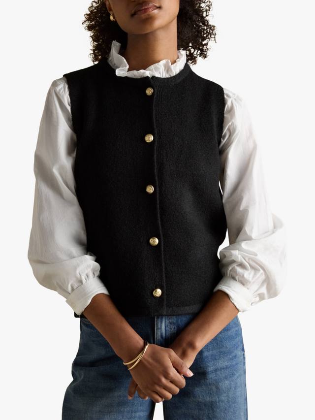 Топ-майка Holly Button Joules, Black
Топ-майка Holly Button Joules, Black