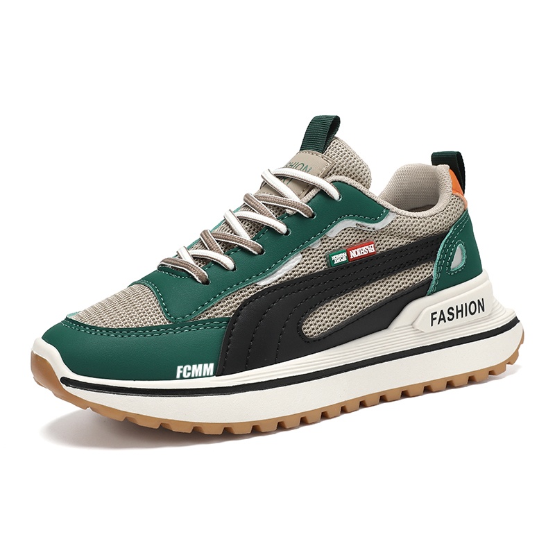 Нескользящая износостойкая детская обувь средней высоты для повседневной носки FCMM, зеленый
Нескользящая износостойкая детская обувь средней высоты для повседневной носки FCMM, зеленый